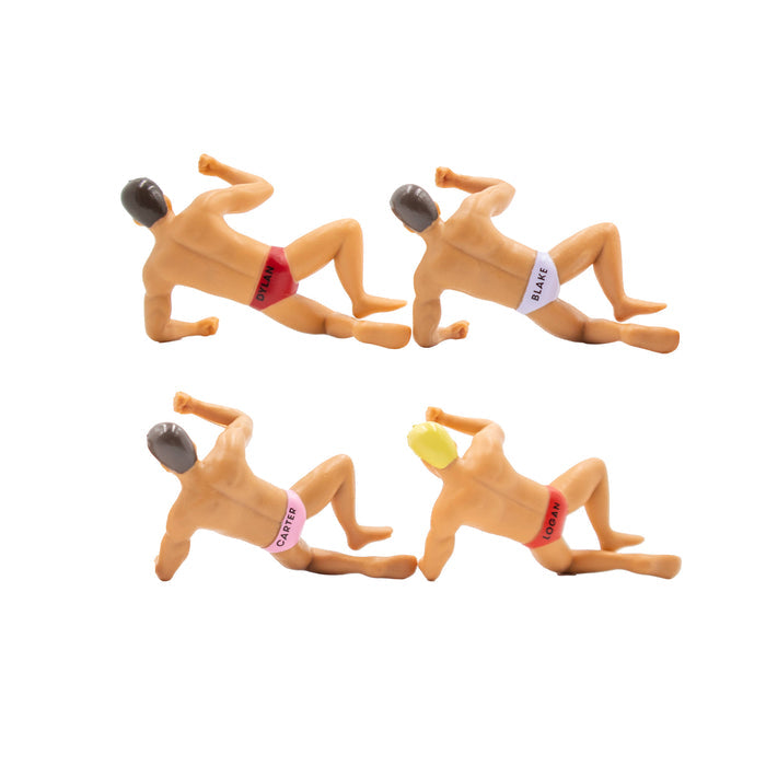 NPW Drinking Buddies Wine Charmer Drink Markers-4 Pack