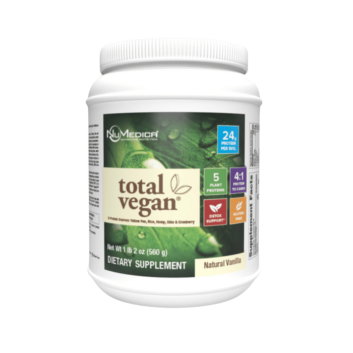 NuMedica Total Vegan Protein - Natural Vanilla 1