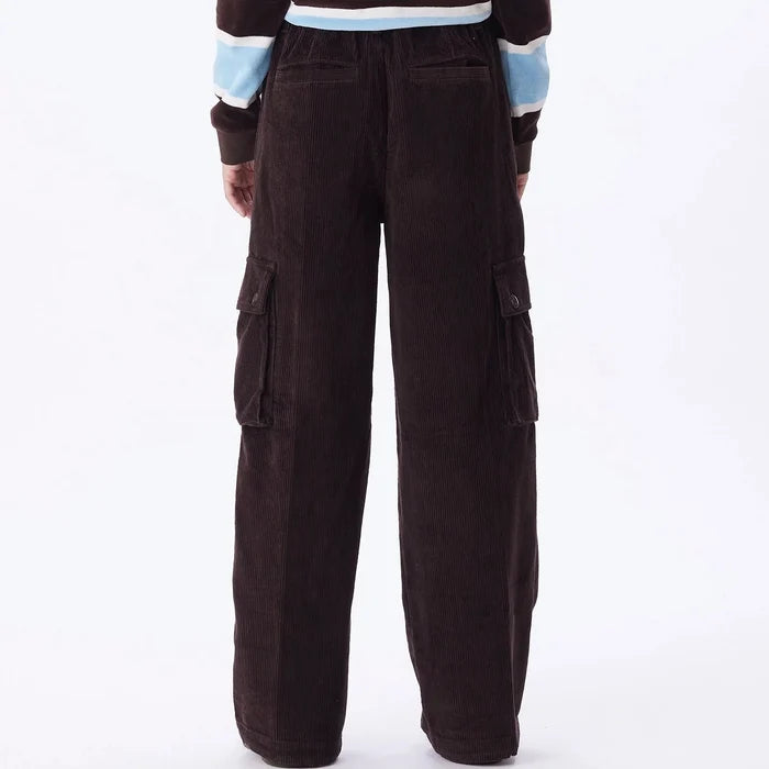 Obey - Andrea Baggy Cargo Pant - Java Brown-Jupes et Pantalons-242020100