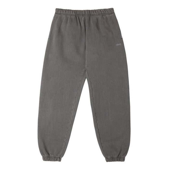 Obey - Lowercase Pigment Sweatpants - Pigment Digital Black-Pantalons et Shorts-142030046