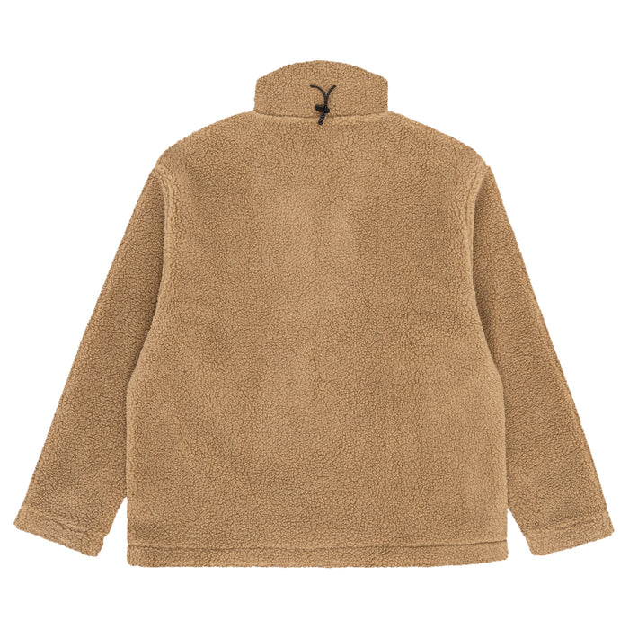 Obey x Napa - Obey Street Campaign Fleece Jacket - Toffee-Vestes et Manteaux-NA4HME