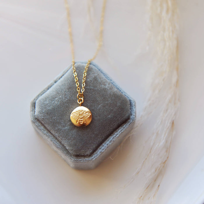 Oh So Lovely Bee Necklace