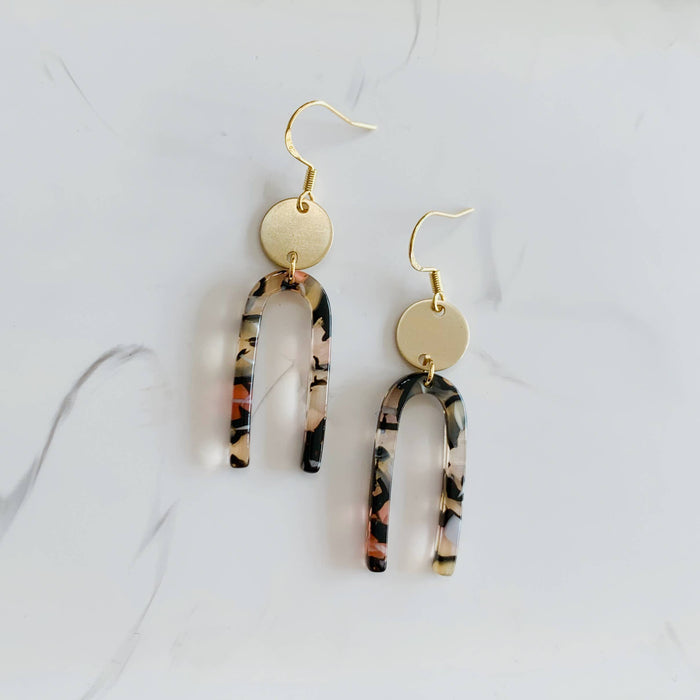 OH SO LOVELY COREY, arch earrings