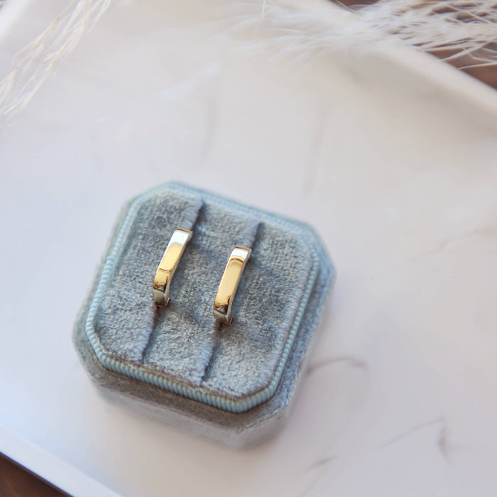 Oh So Lovely Gianna Square Hoop Earrings