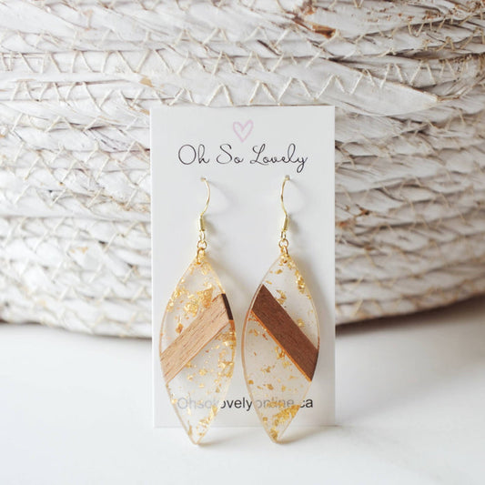OH SO LOVELY Iris Drop Earrings