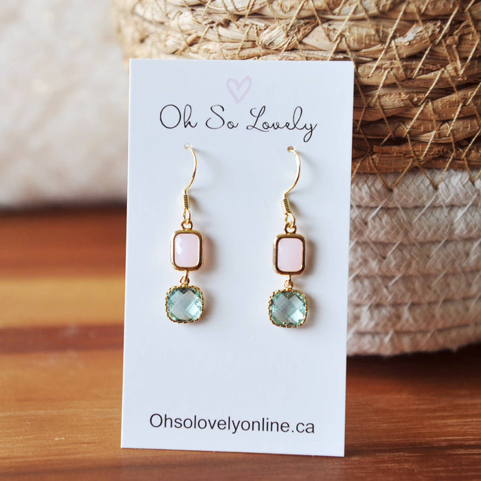 OH SO LOVELY Julietta Gem Drop Earrings