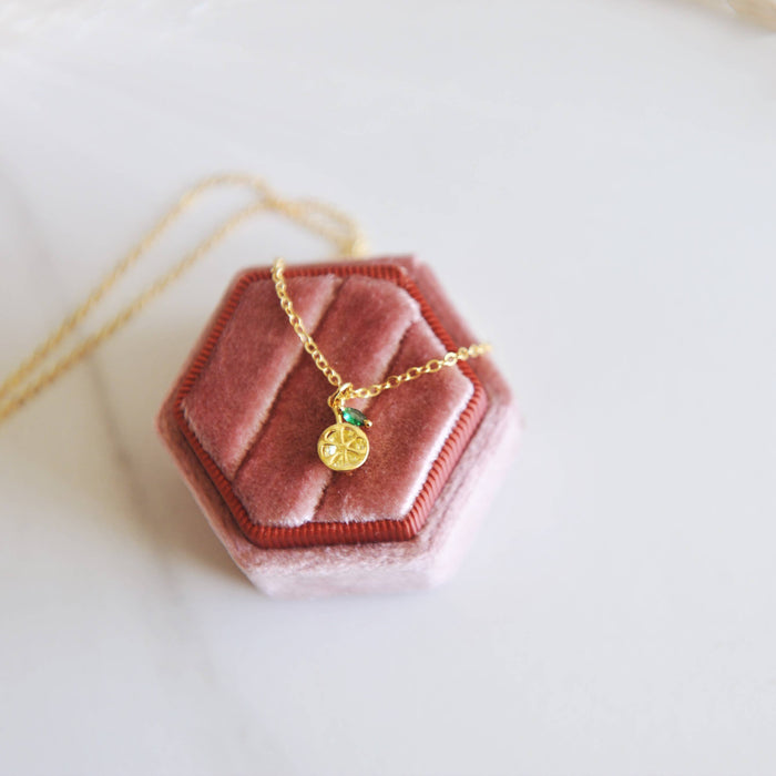 Oh So Lovely Lemon Drop necklace