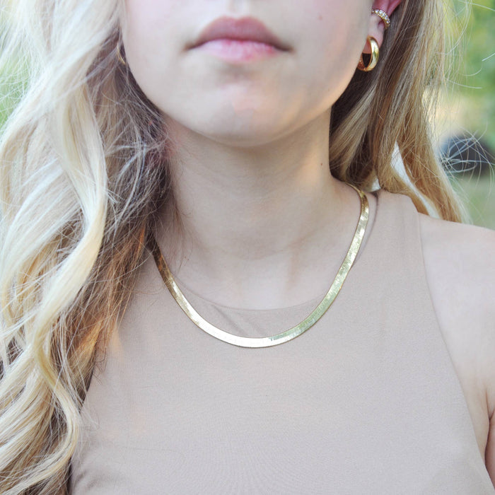 Oh So Lovely Lucia flat hoop
