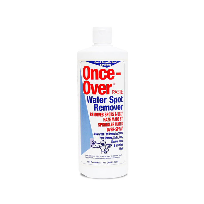 Once-Over Paste - Water Spot Remover - Windows101