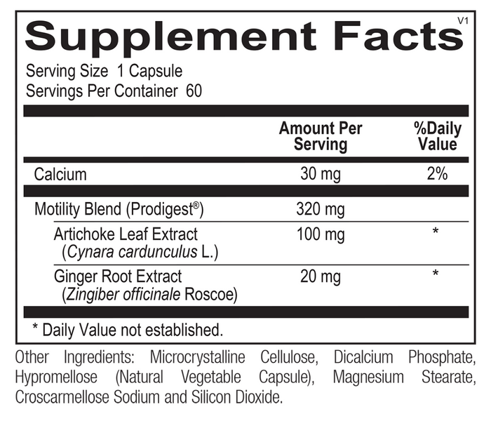 OrthoMolecular Motility PRO Capsules 2