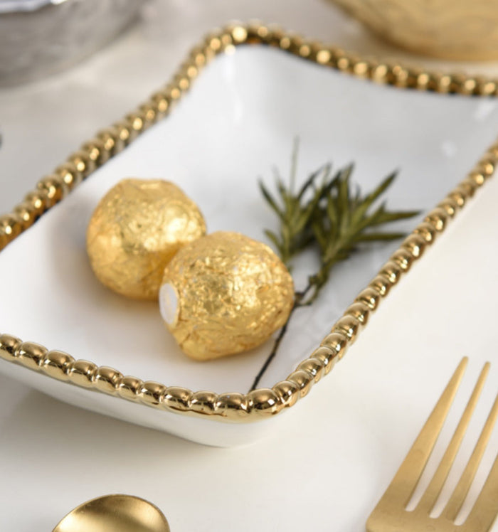 Pampa Bay Rectangular Dish-Golden Salerno
