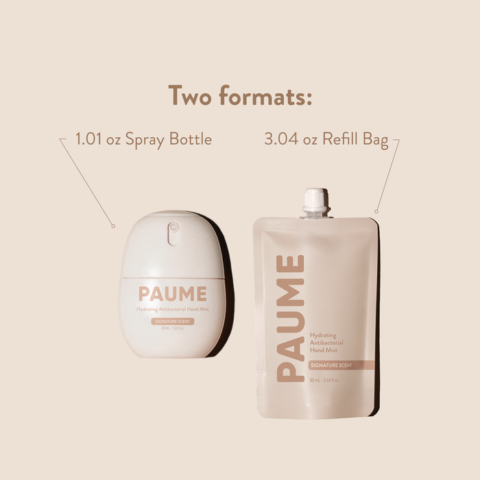 PAUME Hydrating Antibacterial Hand Mist Bottle