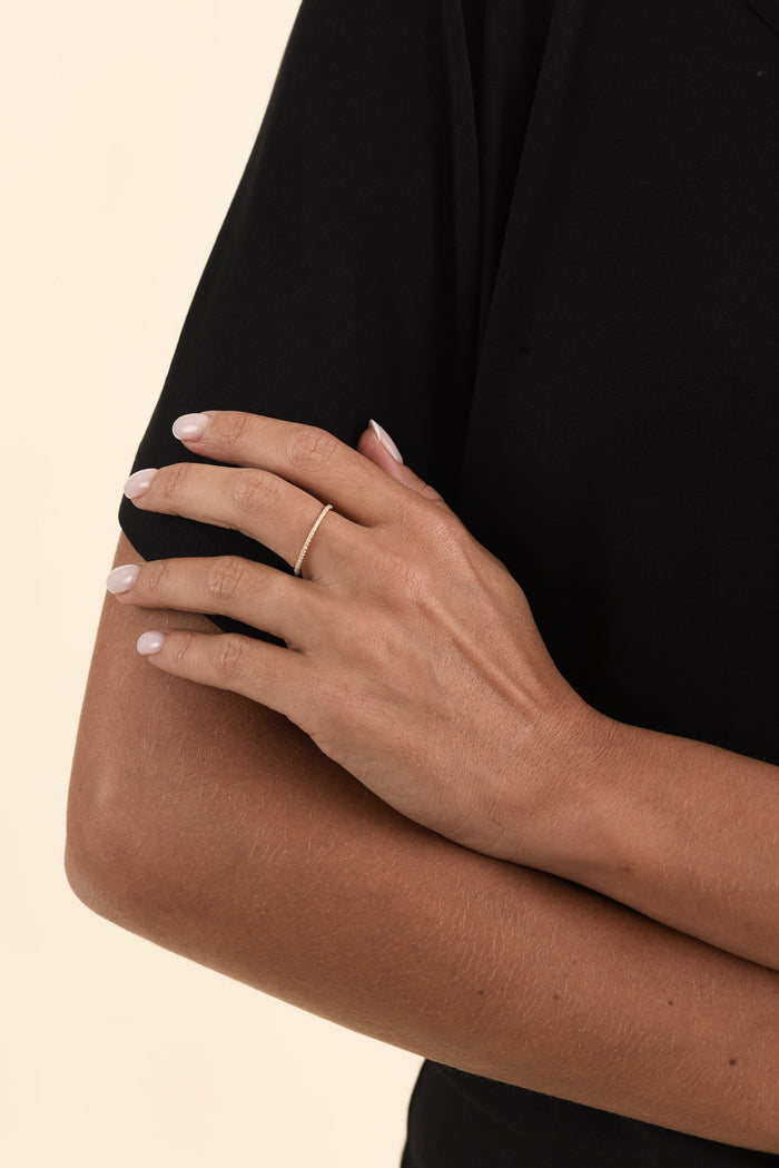 Piccola Dolce Gold Diamante Ring