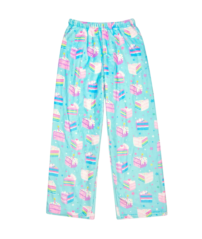 Piece of Cake Plush Pants Distressed/seasonal accessories iScream Blue Y/XS (6X)