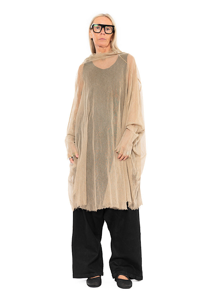 PRE-LOVED RUNDHOLZ DIP MESH TUNIC