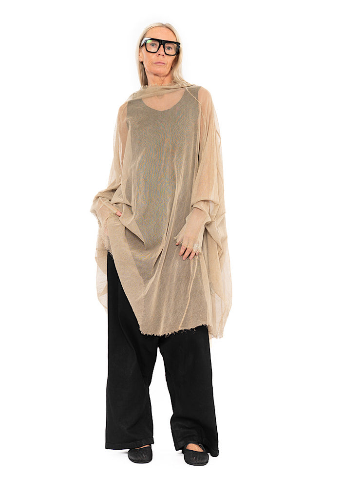 PRE-LOVED RUNDHOLZ DIP MESH TUNIC