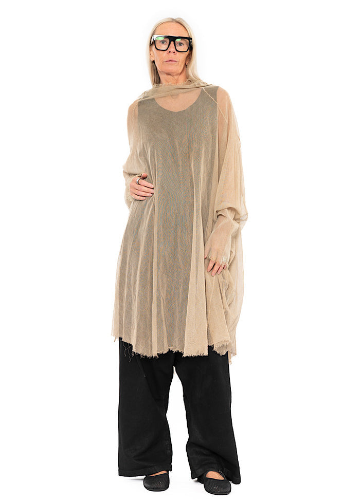 PRE-LOVED RUNDHOLZ DIP MESH TUNIC