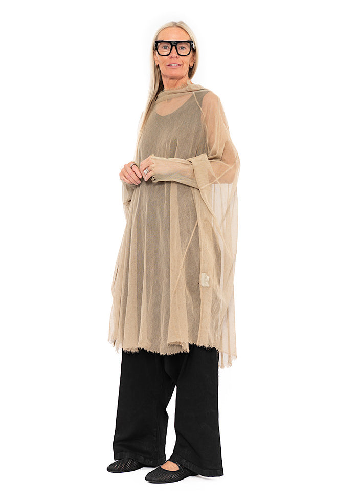 PRE-LOVED RUNDHOLZ DIP MESH TUNIC