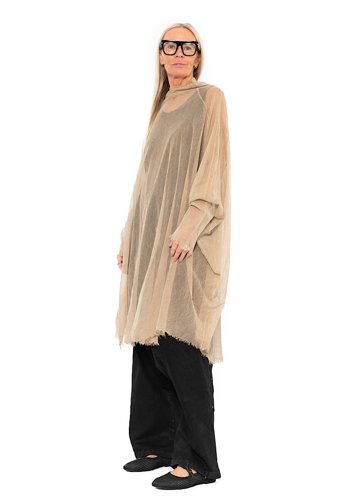PRE-LOVED RUNDHOLZ DIP MESH TUNIC