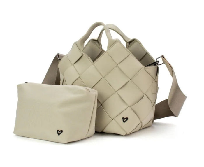 PRENELOVE PICTON LARGE WEAVE BAG/PURSE
