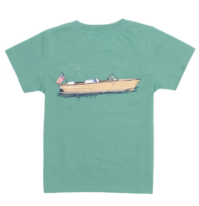 Properly Tied Baby/Boys Boating Tradition SS Ivy