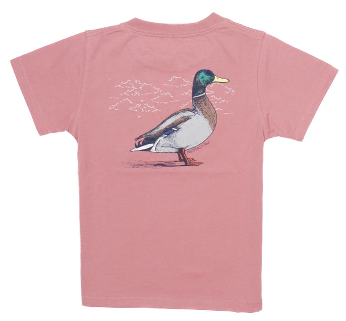 Properly Tied Baby/Boys Duck SS Salmon