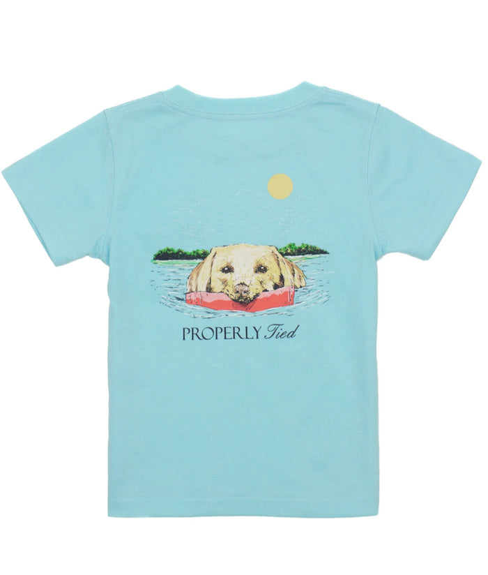 Properly Tied Baby/Boys Spring Retreive SS Arctic