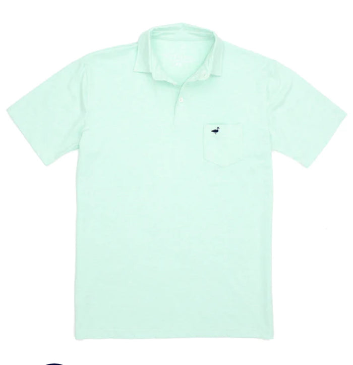 Properly Tied Boys Harrison Pocket Polo SS Seafoam