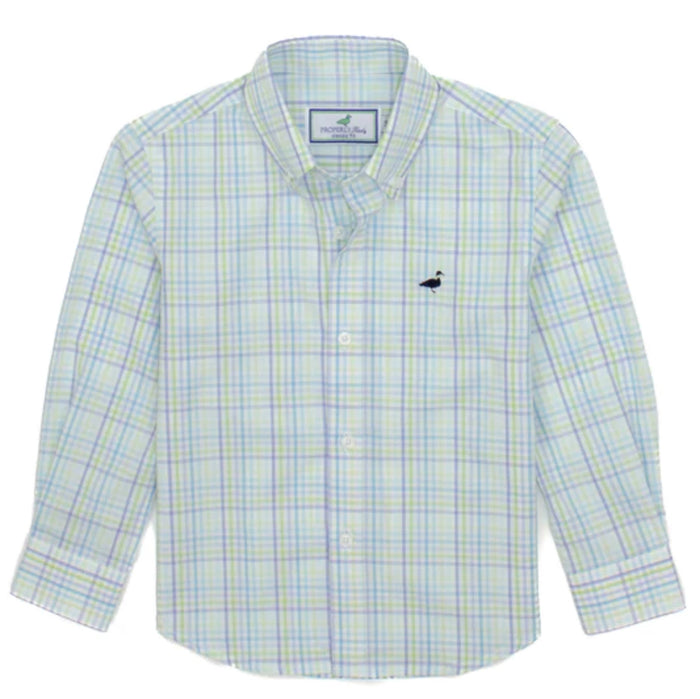 Properly Tied Boys Seasonal Sportshirt-Laguna
