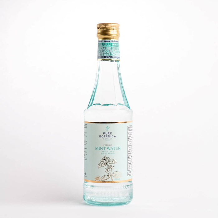 Pure Botanica Digestion + Bloating: Organic Premium Mint Water Distillate