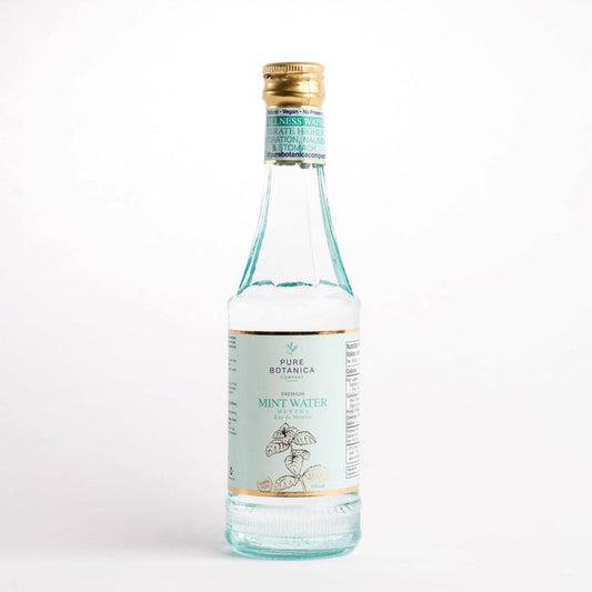 Pure Botanica Digestion + Bloating: Organic Premium Mint Water Distillate