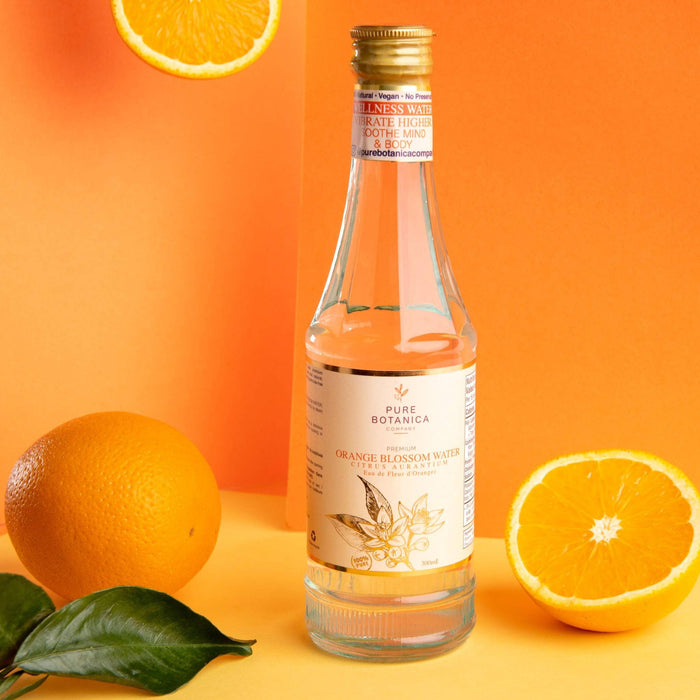 Pure Botanica Soothe Mind + Body: Organic Premium Orange Blossom Water Dis