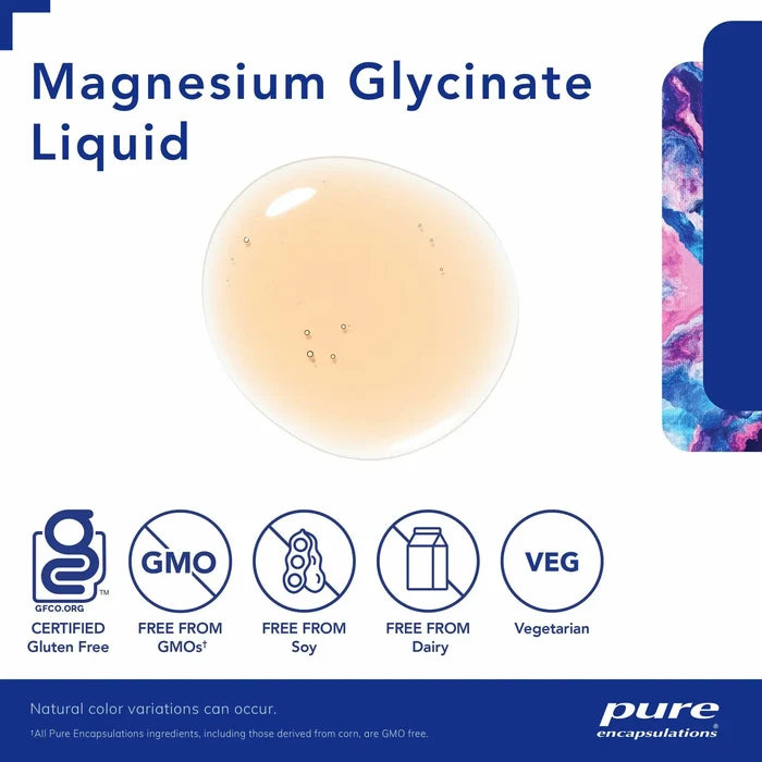 Pure Encapsulations Magnesium Glycinate Liquid