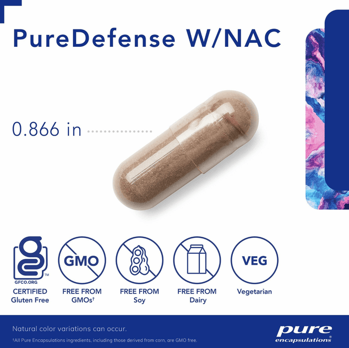 Pure Encapsulations PureDefense w/NAC capsules