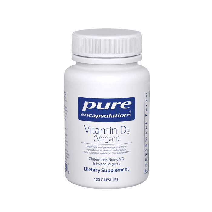 Pure Encapsulations Vitamin D3 Vegan Capsules