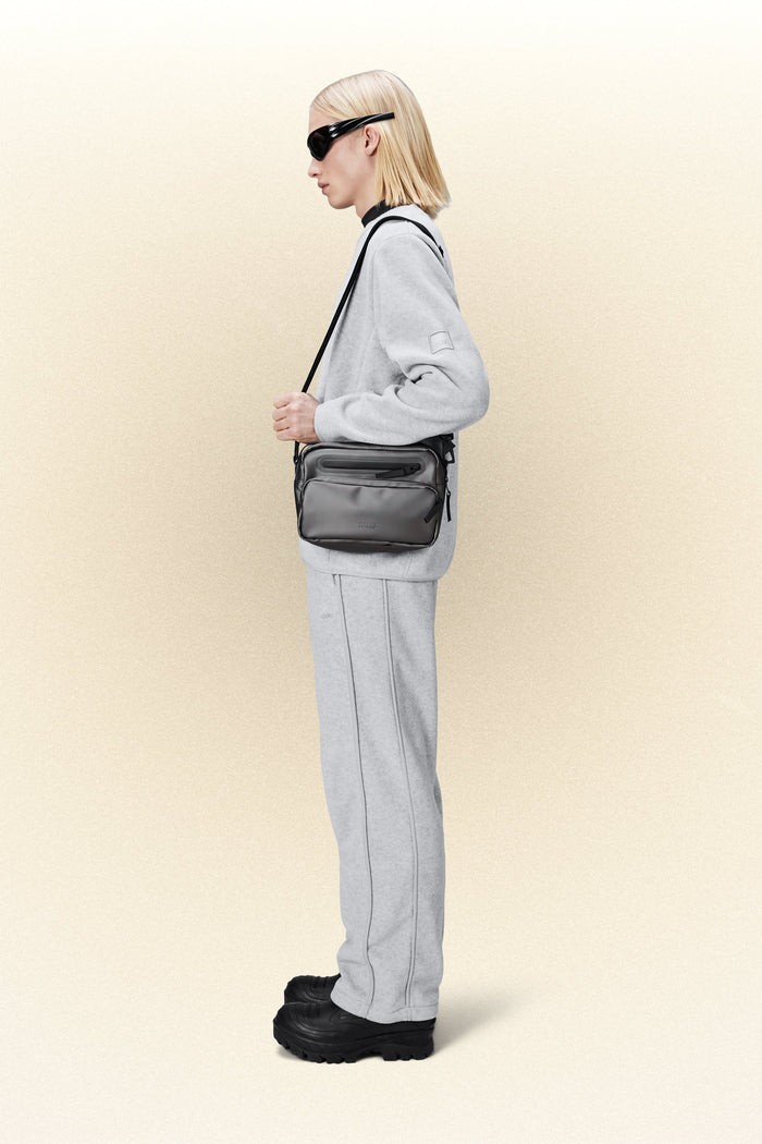 Rains - Cargo Box Bag - Metallic Grey-Accessoires-14110
