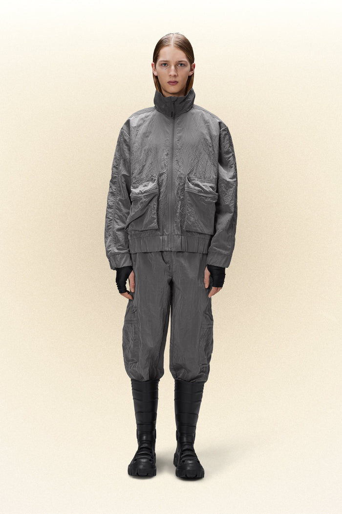 Rains - Kano jacket - Metallic Grey-Vestes et Manteaux-18250