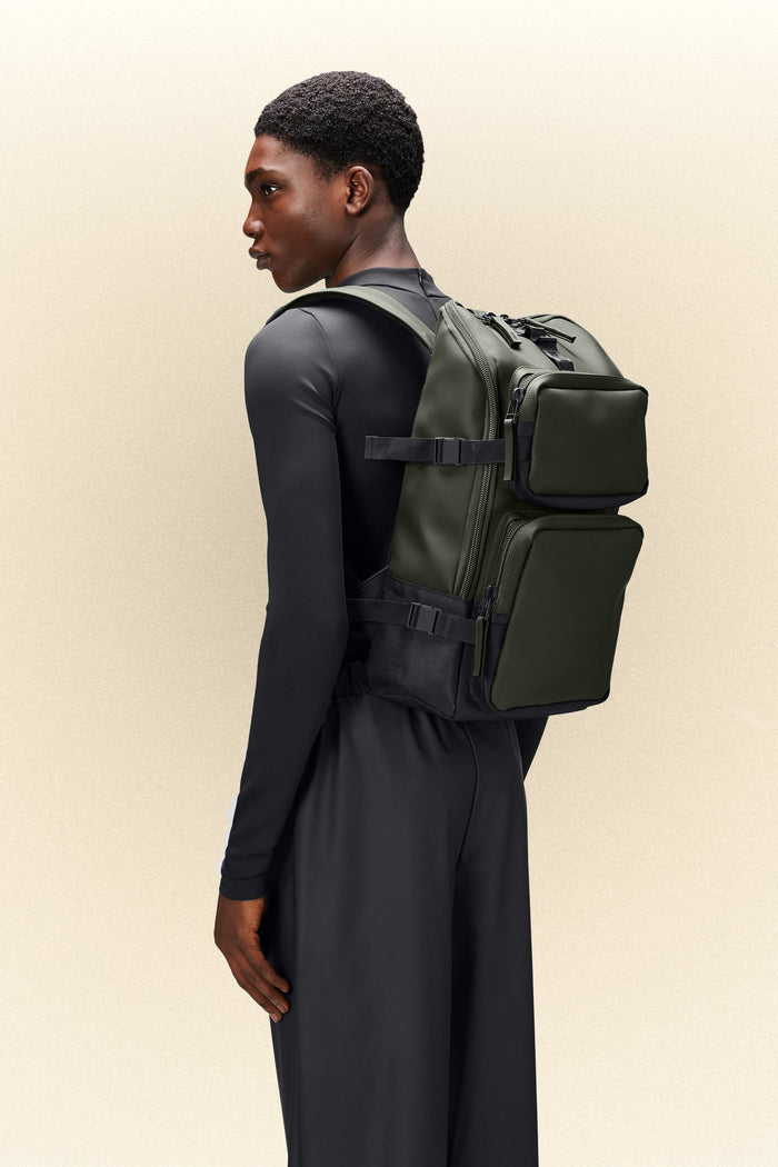 Rains – Trail Cargo Backpack - Green-Accessoires-14330