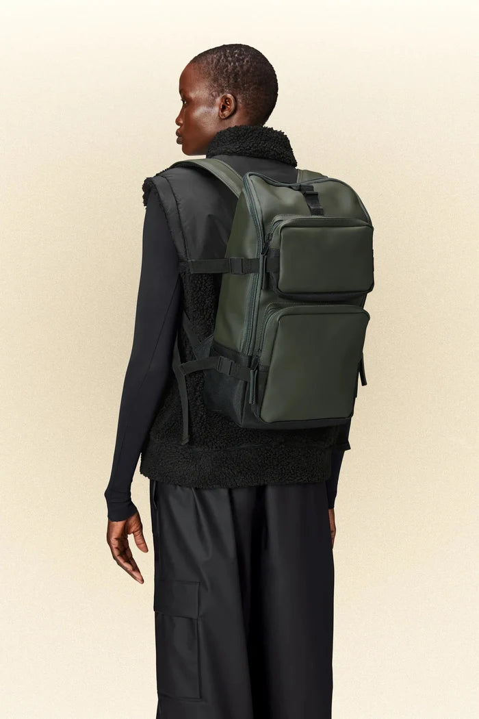 Rains – Trail Cargo Backpack - Green-Accessoires-14330