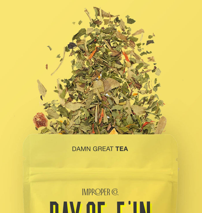 Ray Of F’in Sunshine Herbal tea, 20 Servings, Tea Blend