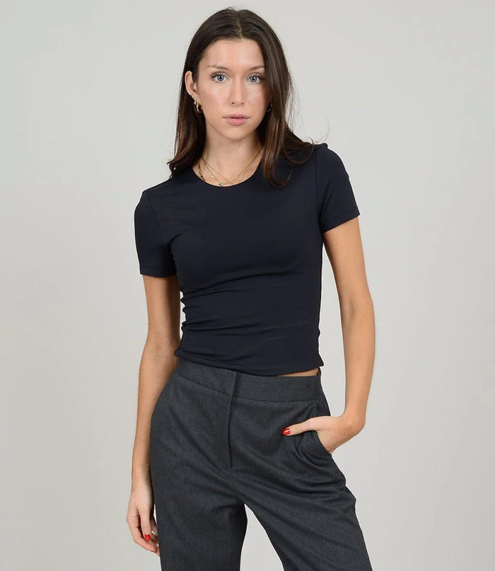 RD STYLE ROXI SS CREW NECK