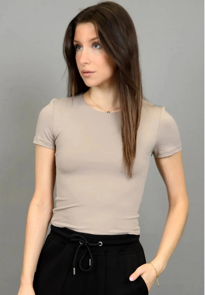 RD STYLE ROXI SS CREW NECK