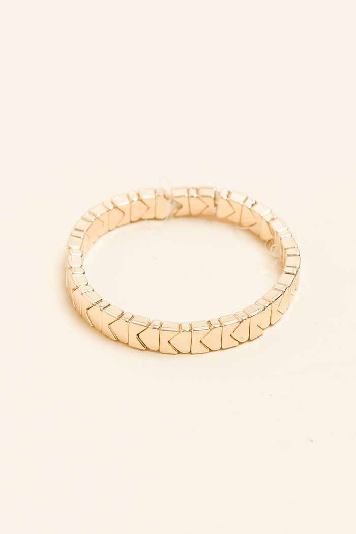 Riki Gold Beaded Bracelet
