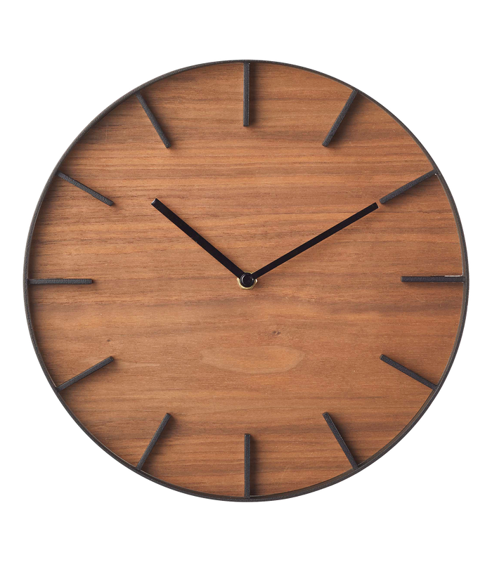 Rin Natural Wood Wall Clock