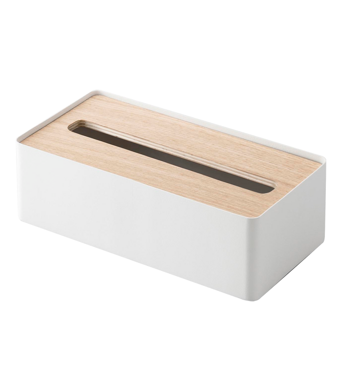 Rin Tissue Case - Steel + Wood - Short
