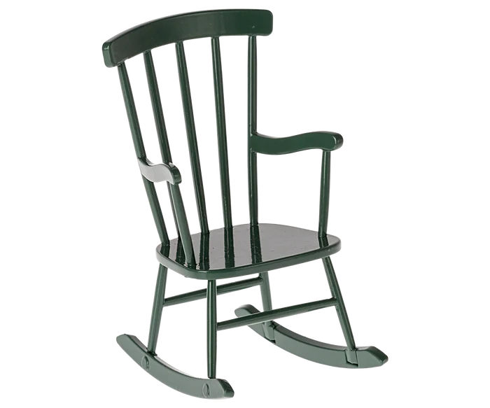 Rocking Chair, Mouse - Dark Green