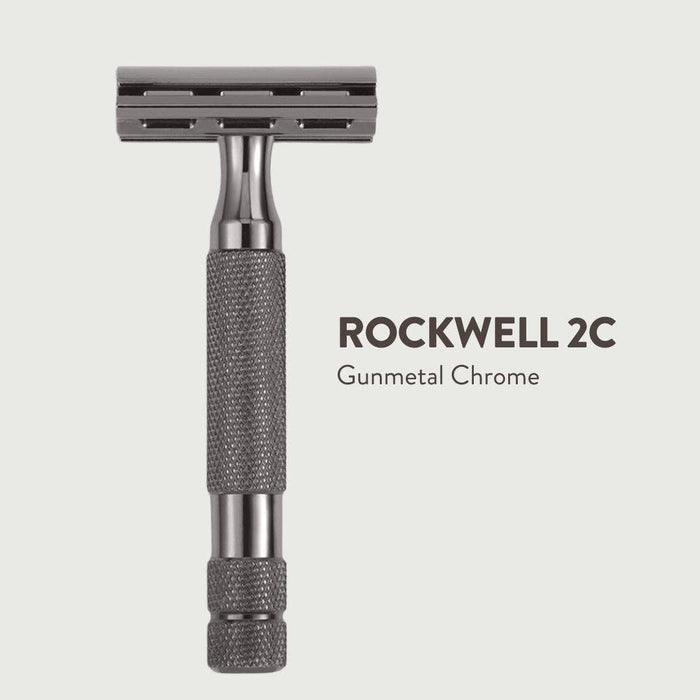 Rockwell 2C Adjustable Razor – Chrome Finish