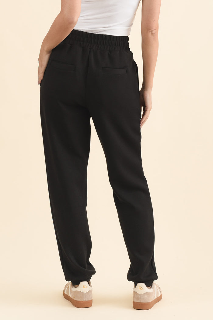 Sabi Black Relaxed Sweatpants