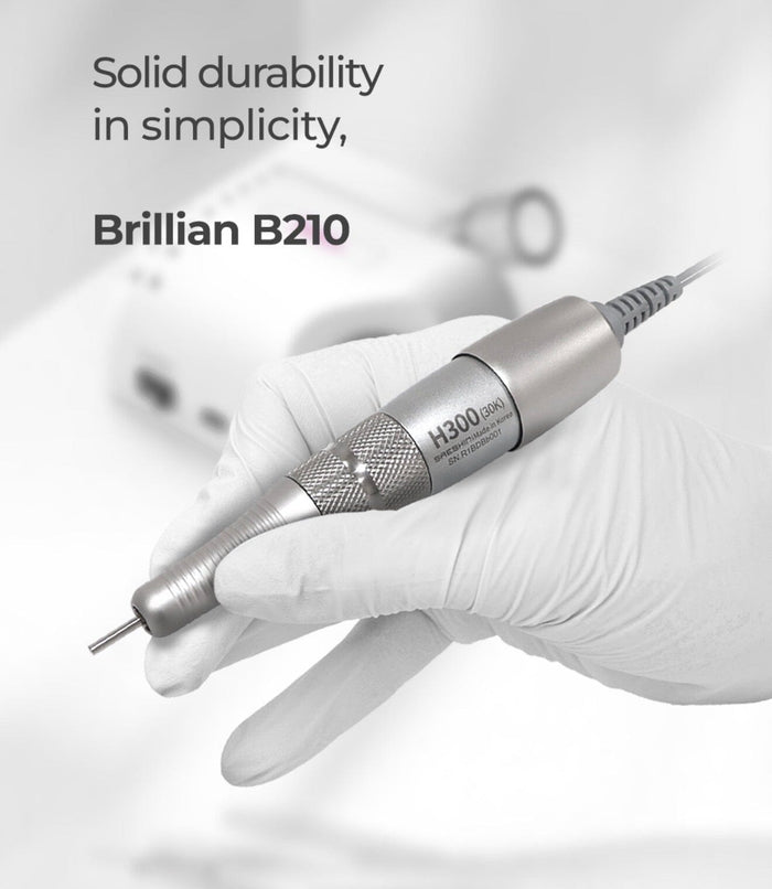 Saeshin Brillian B210 + H300 Slim 30k RPM SET Drill machine Saeshin