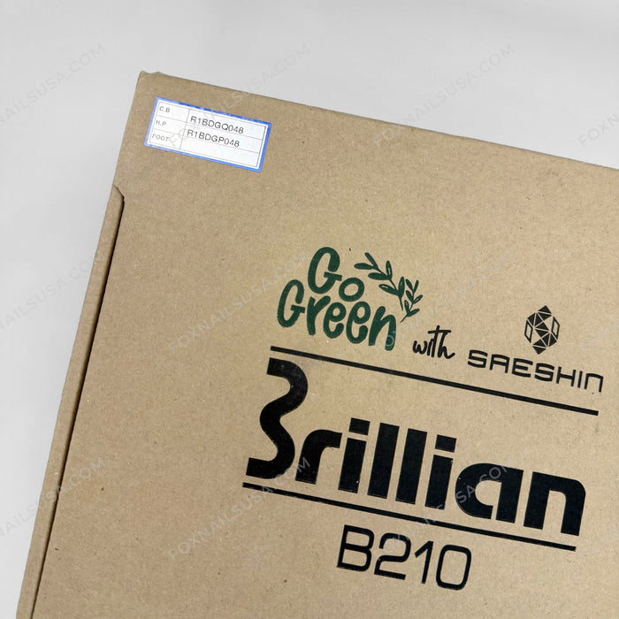 Open box (see description) Saeshin Brillian B210 + 105LN Blue 45k RPM SET Drill machine Saeshin